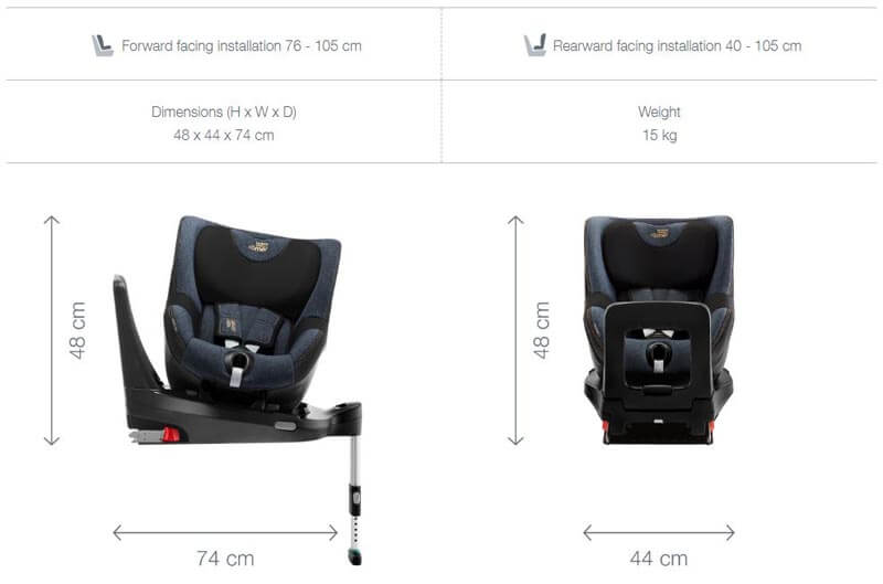Britax Römer Dualfix i-Size 汽車安全座椅