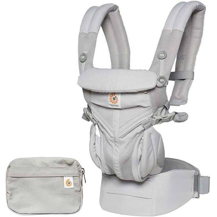 Ergobaby All-In-One OMNI 360 Baby Carrier - Cool Air Mesh - Pearl Grey
