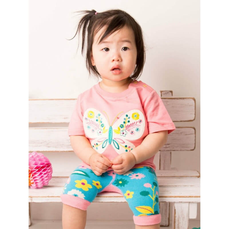 Blade & Rose Flutter By Butterfly Tee - 00-06 Months