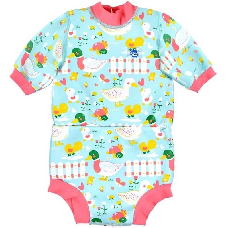 Splash About Happy Nappy™ Wetsuit - Little Ducks - Medium 3-8m