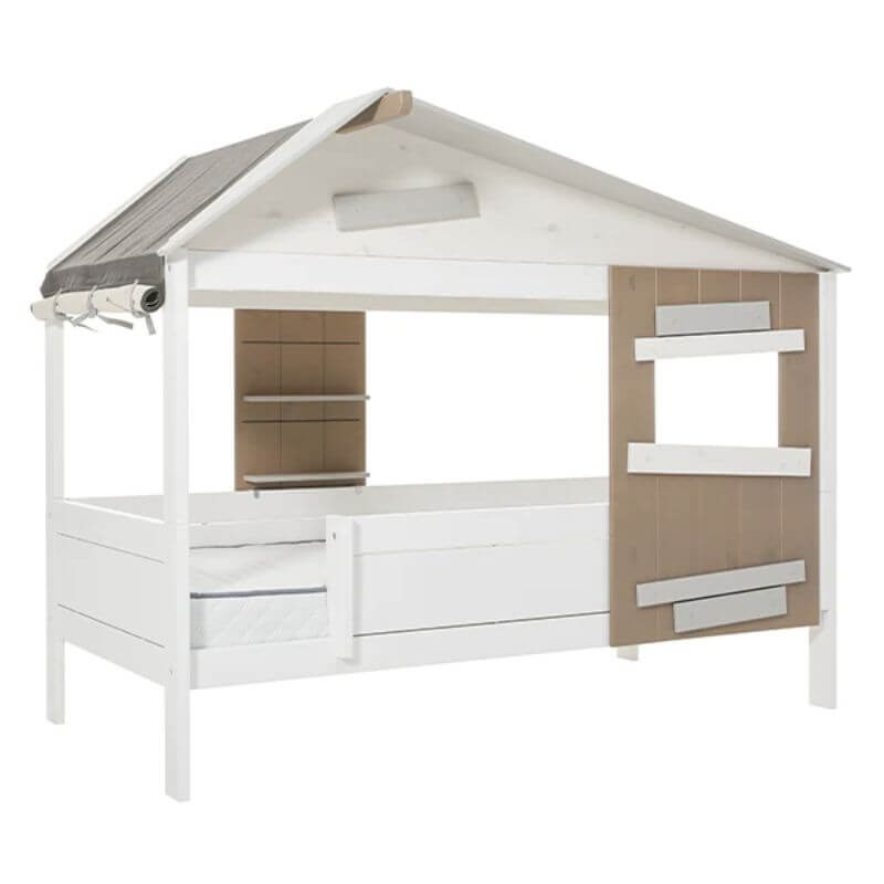 LIFETIME Kidsrooms House Bed - Hideout 90x200cm - White