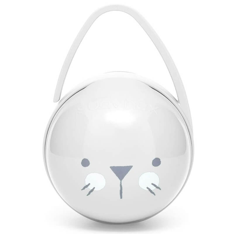 Suavinex Hygge Baby Duo Soother Case - Grey