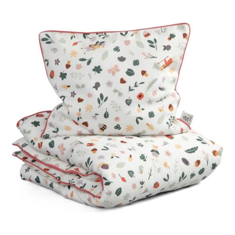 Sebra Interior Junior Bed Linen (Duvet 100x140cm / Pillow 40x45cm) - Pixie Land