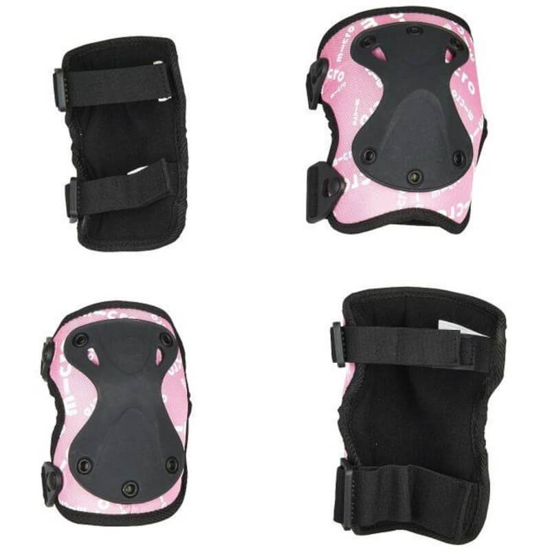 Micro Scooter Knee & Elbow Pads - Pink - Medium