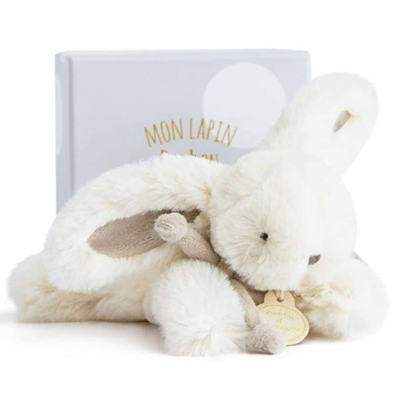 Doudou et Campagnie Lapin Bonbon Doudou - Taupe 16cm