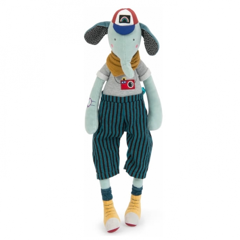 Moulin Roty Les Broc & Rolls Pablo the Elephant 54cm