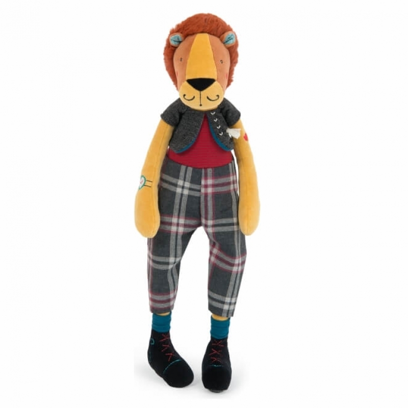 Moulin Roty Les Broc & Rolls Romeo the Lion 51cm