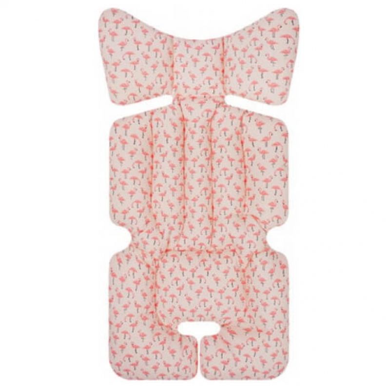 Little Seeds Stroller Pad - Flamingo