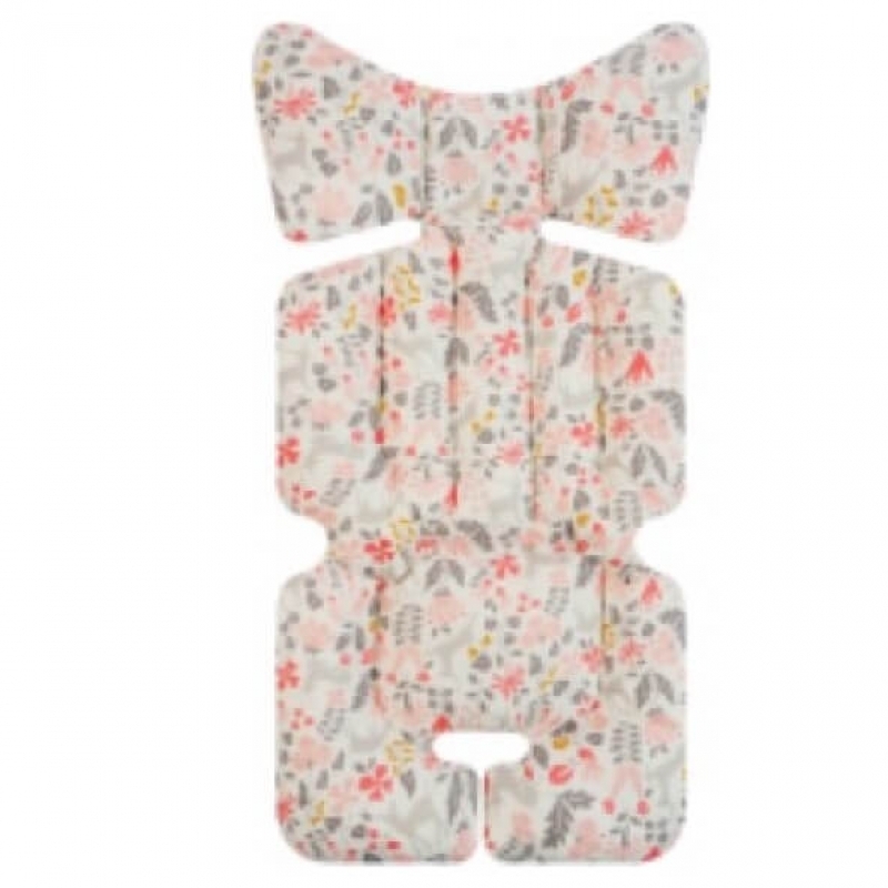 Little Seeds Stroller Pad - Forest Pink