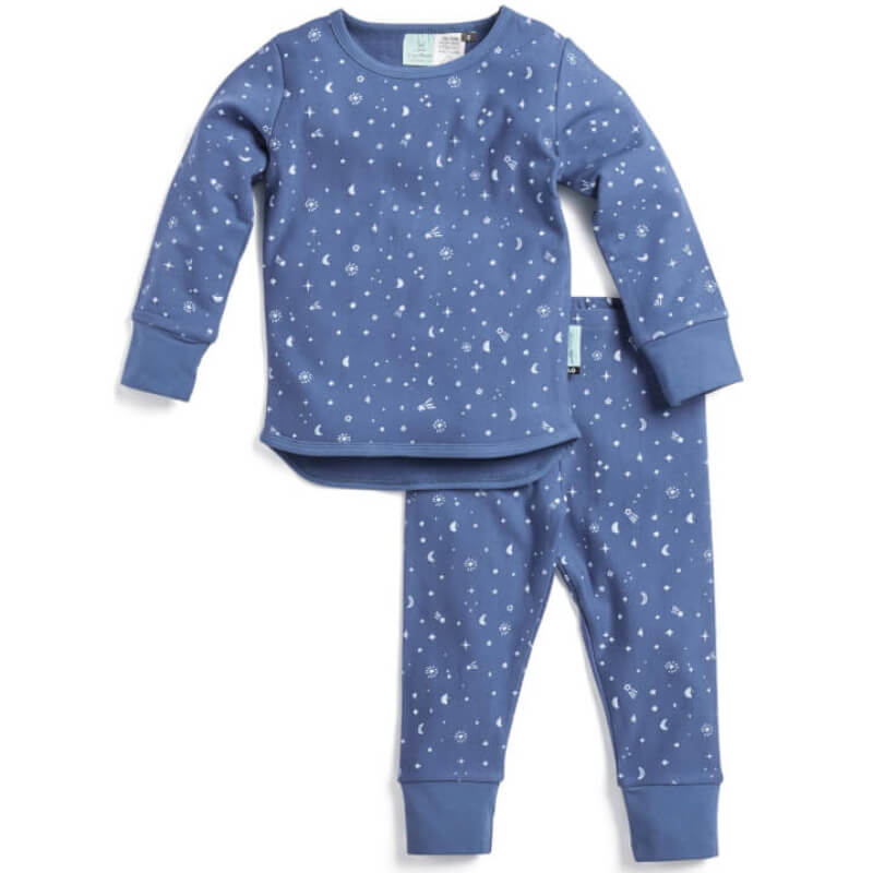 ergoPouch Long Sleeve Pajamas - Night Sky - 1.0 Tog - 2y