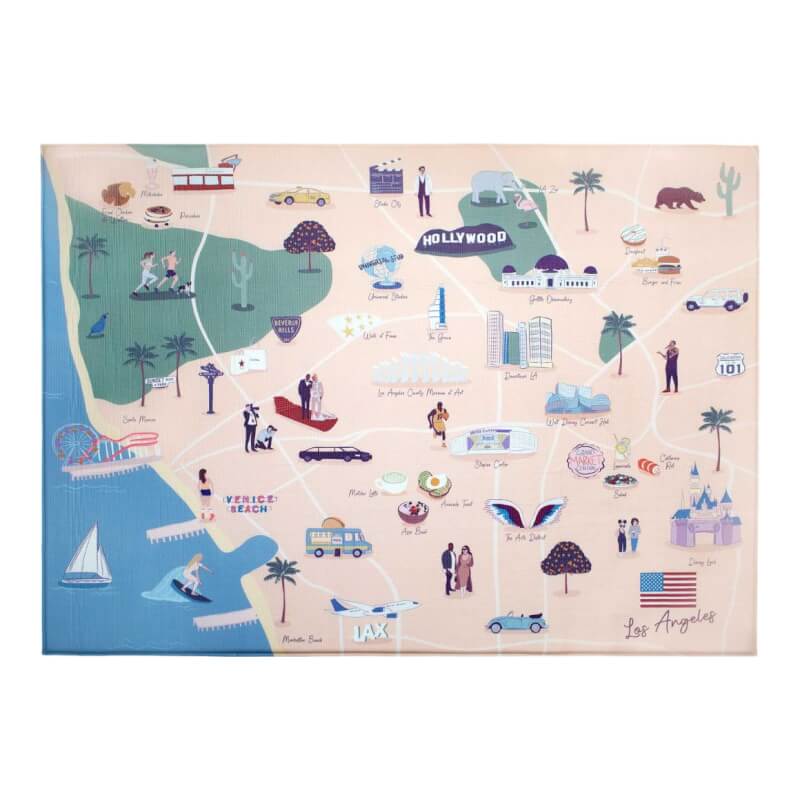 Milk It Baby Los Angeles Play Mat