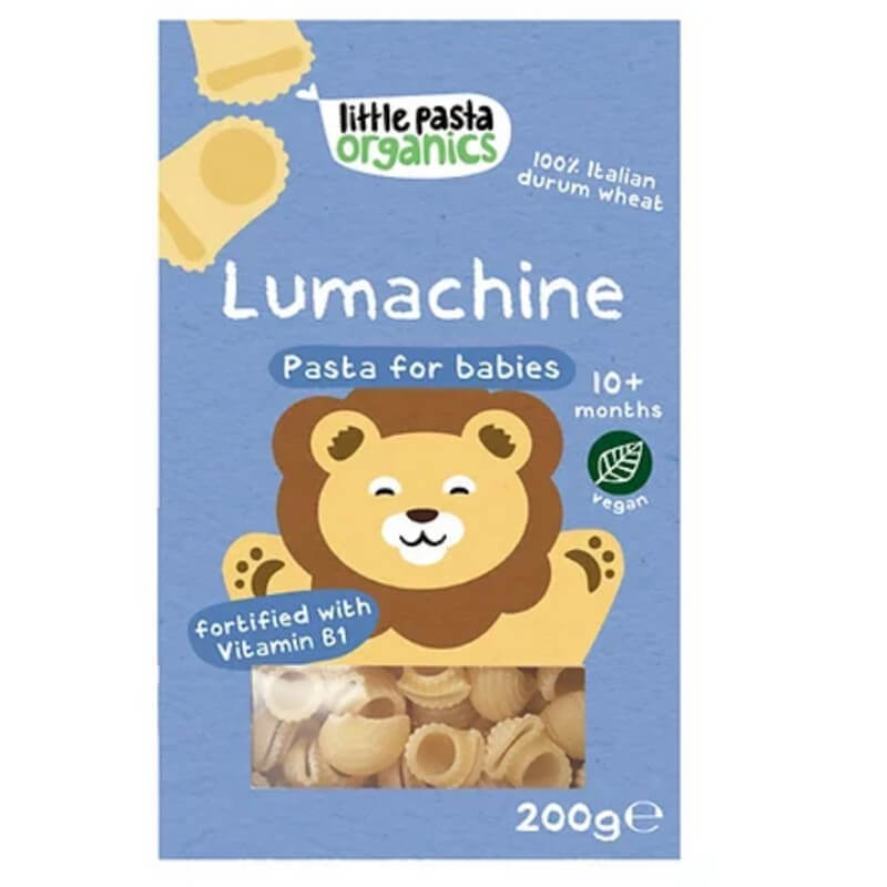 Little Pasta Organics Lumachine Pasta 100% Italian Durum Wheat 200g (10 mos+)