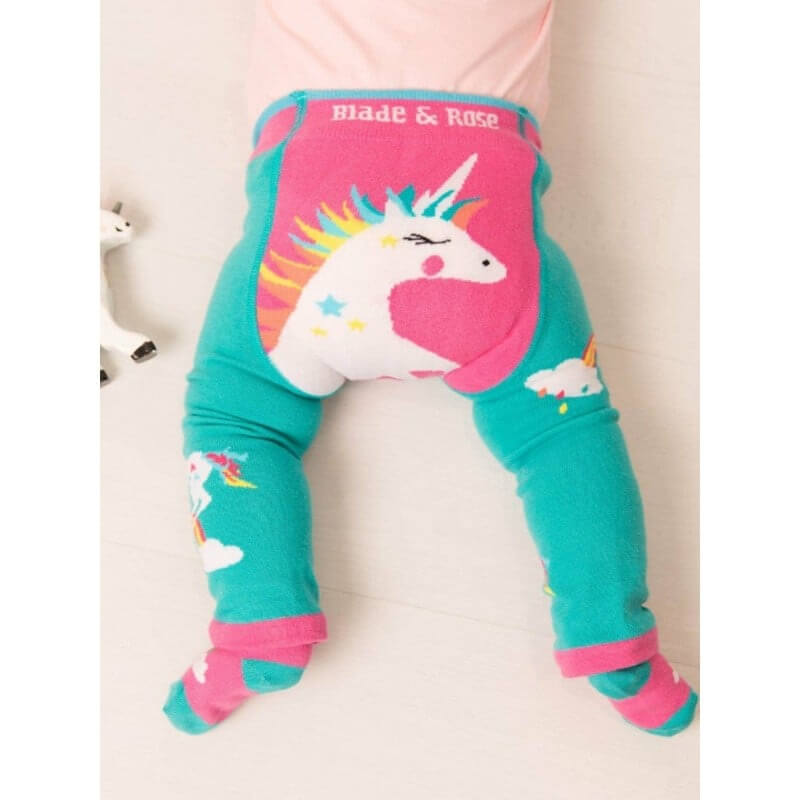 Blade & Rose Magical Flying Unicorn Leggings - 3-4 Years