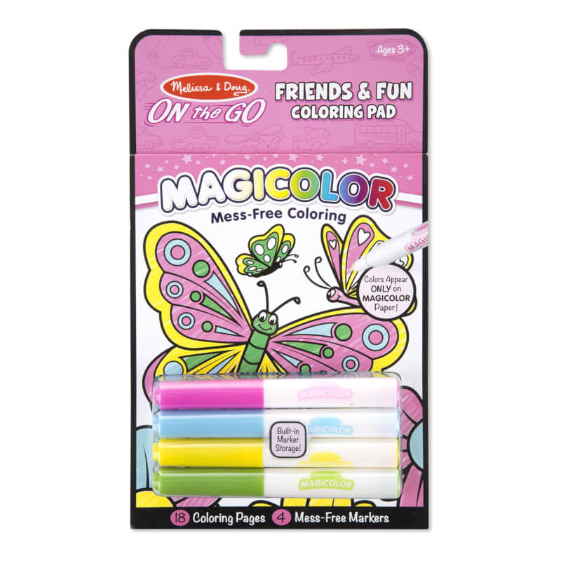 Melissa & Doug Magicolor - On the Go - Friends & Fun Coloring Pad