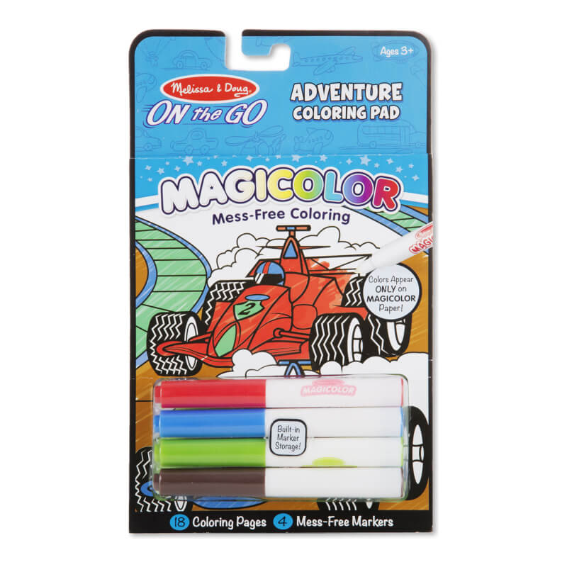 Melissa & Doug Magicolor - On the Go - Games & Adventure Coloring Pad