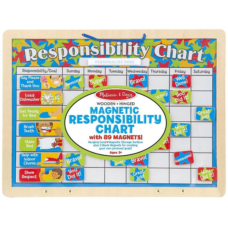 Melissa & Doug Magnetic Responsibility Chart