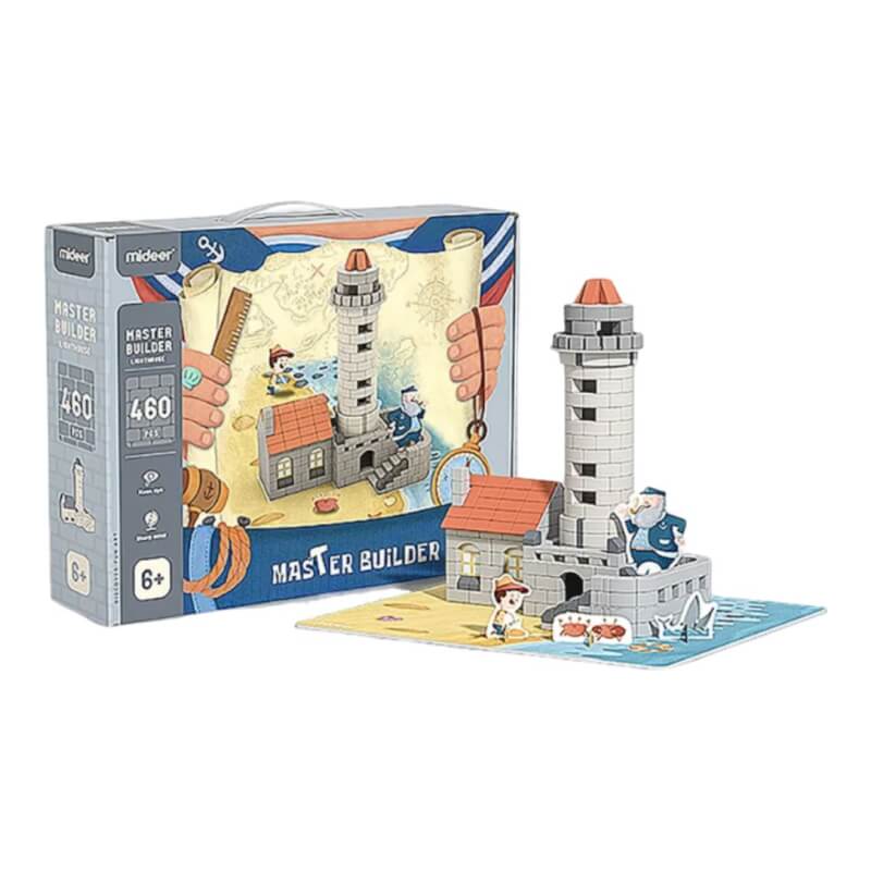 Mideer Master Builder - Lighthouse 460-Pieces