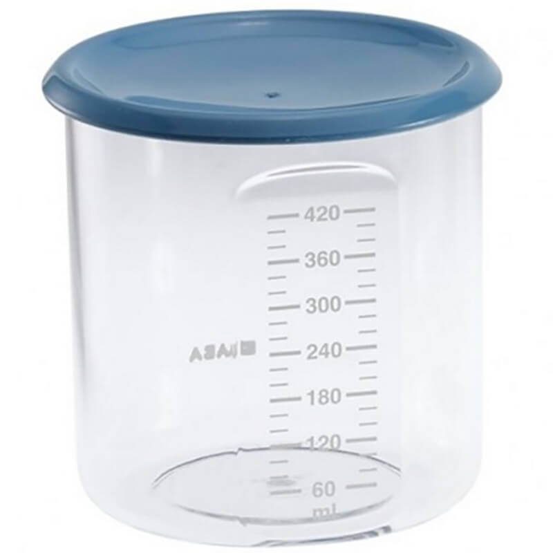 Beaba Maxi+ Portion Conservation Jar 420ml - Blue