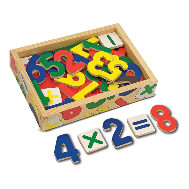 Melissa & Doug Magnetic Wooden Numbers