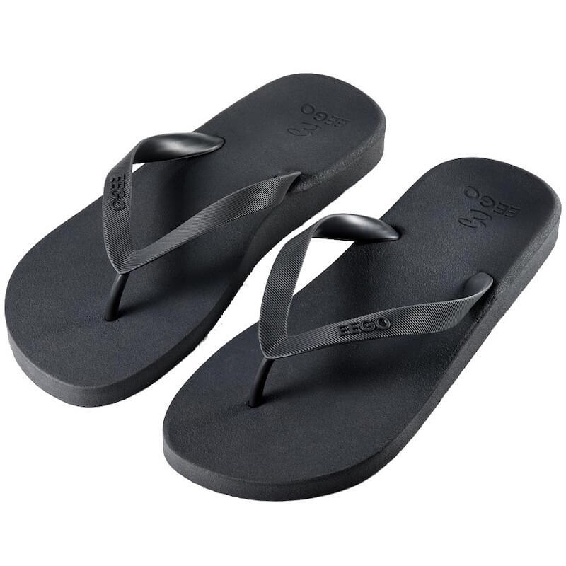 EEGO Men's Flip Flop - Black