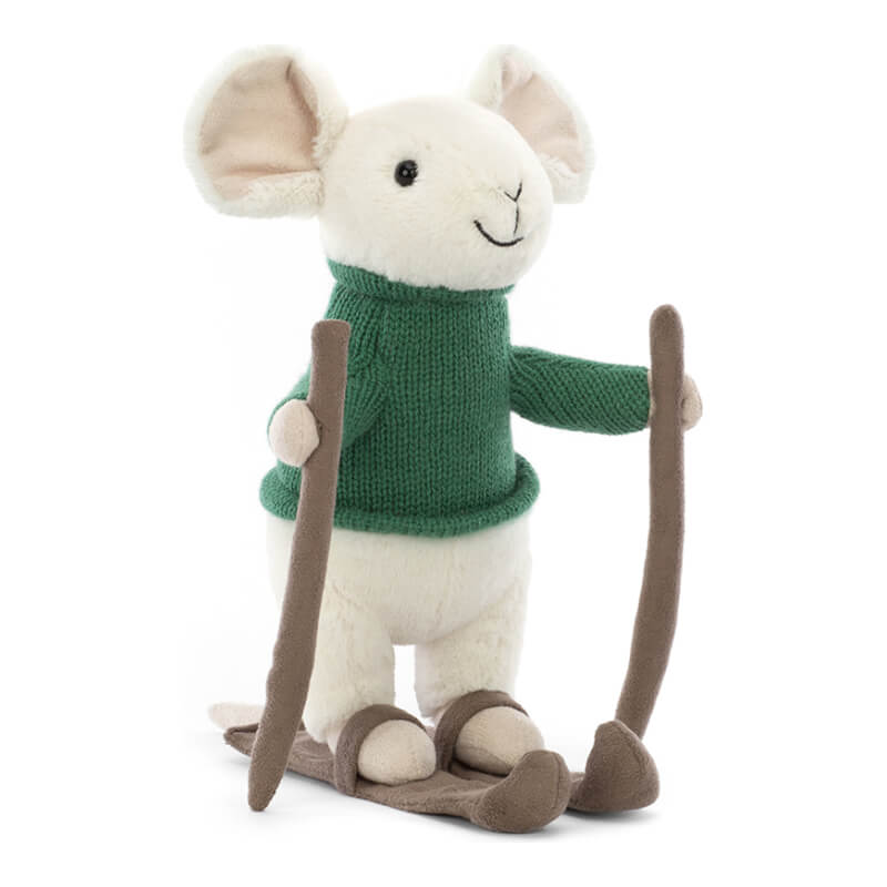 Jellycat Merry Mouse Skiing 20cm