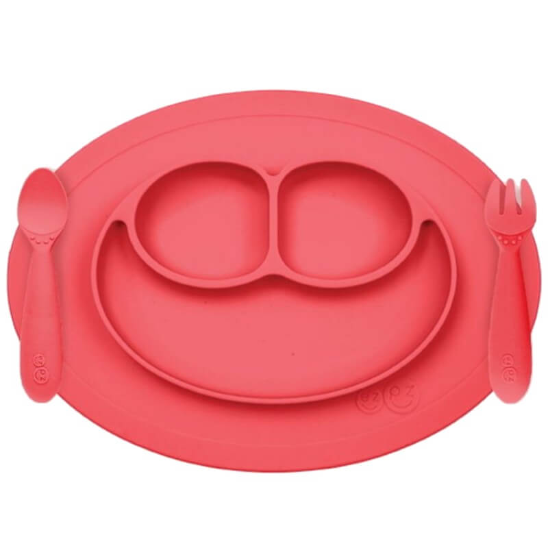 Ezpz Mini Feeding Set - Coral