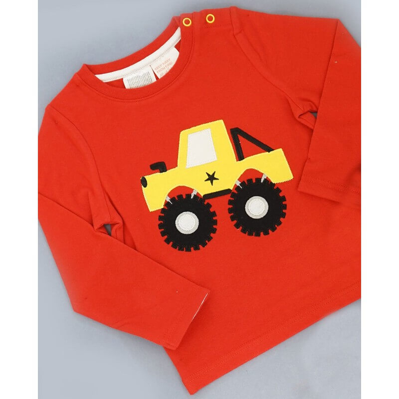 Blade & Rose Monster Truck Top - 00-06 Months