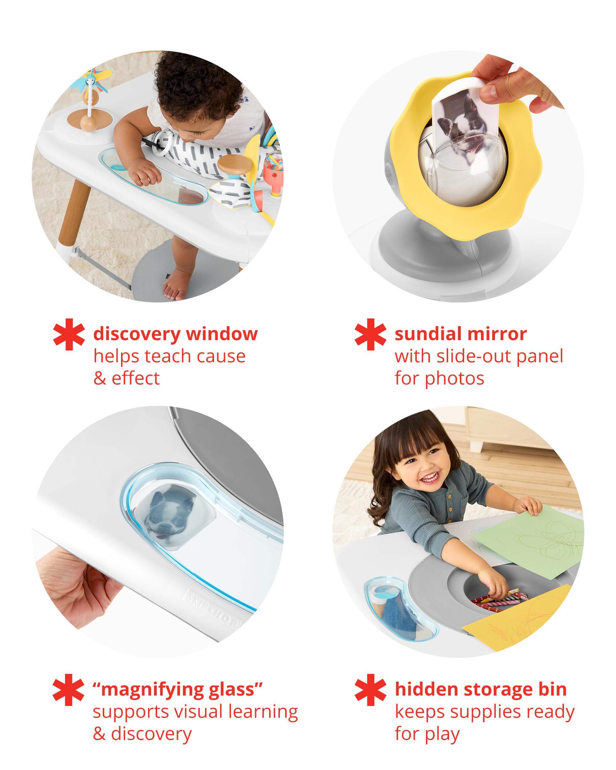Skip Hop Montessori Discoverosity 3-Stage Activity Center