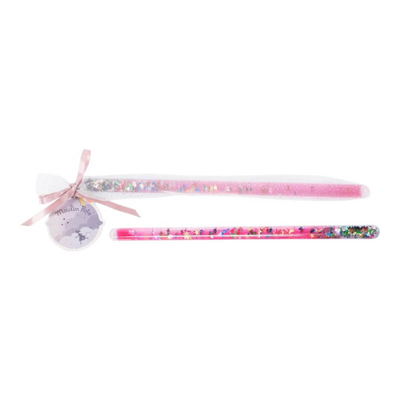 Moulin Roty Il Etait Une Fois Pink Magic Wand 29.5cm