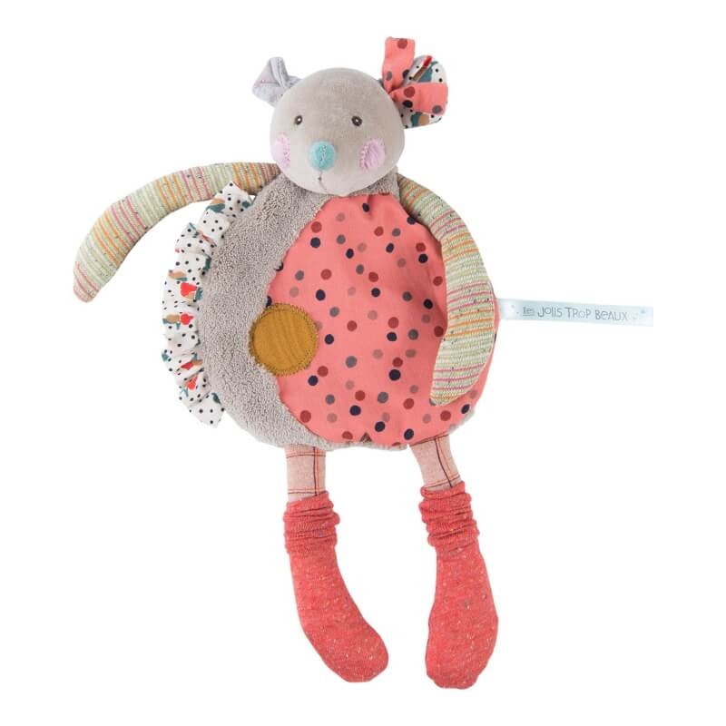 Moulin Roty Les Jolis Trop Beaux Mouse Comforter 26cm