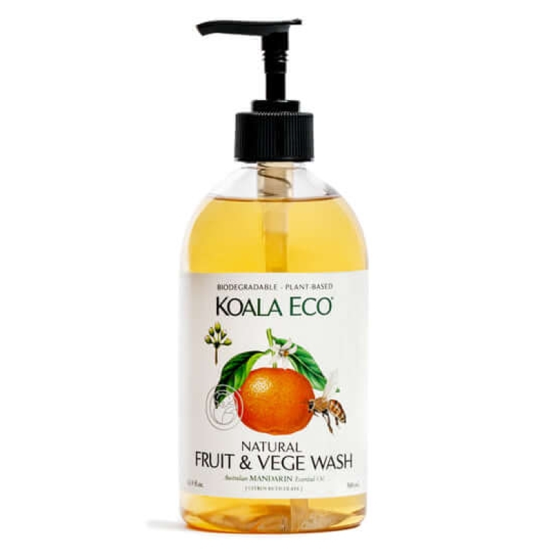 Koala Eco Natural Fruit & Vege Wash - Mandarin 500ml