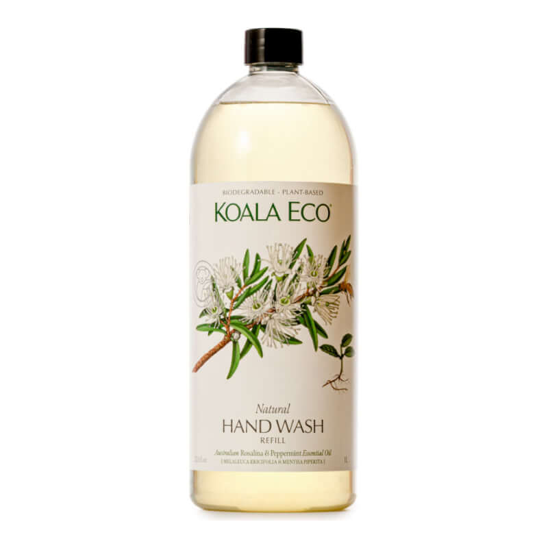 Koala Eco Natural Hand Wash - Rosalina & Peppermint 1L Refill
