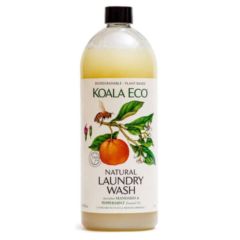 Koala Eco Natural Laundry Wash - Mandarin & Peppermint 1L