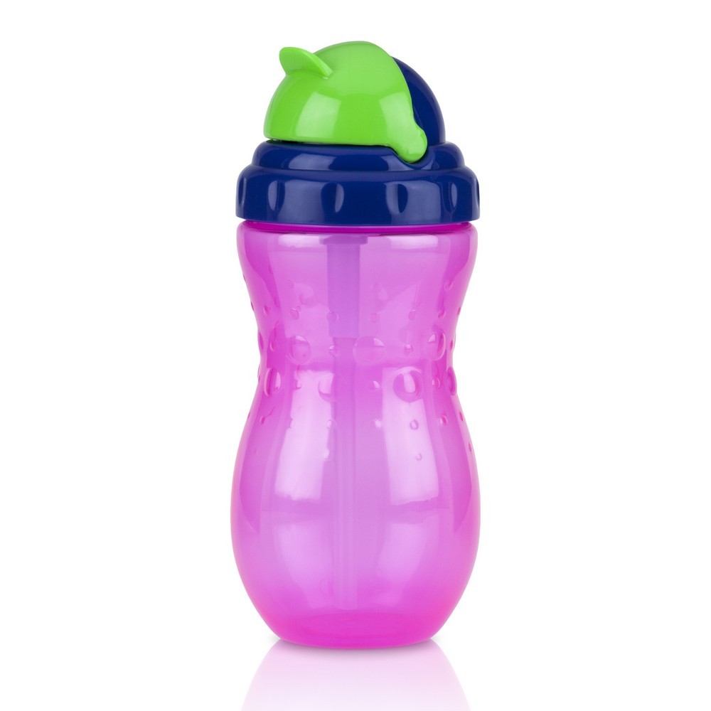 Nuby Flip-it 420ml - Pink