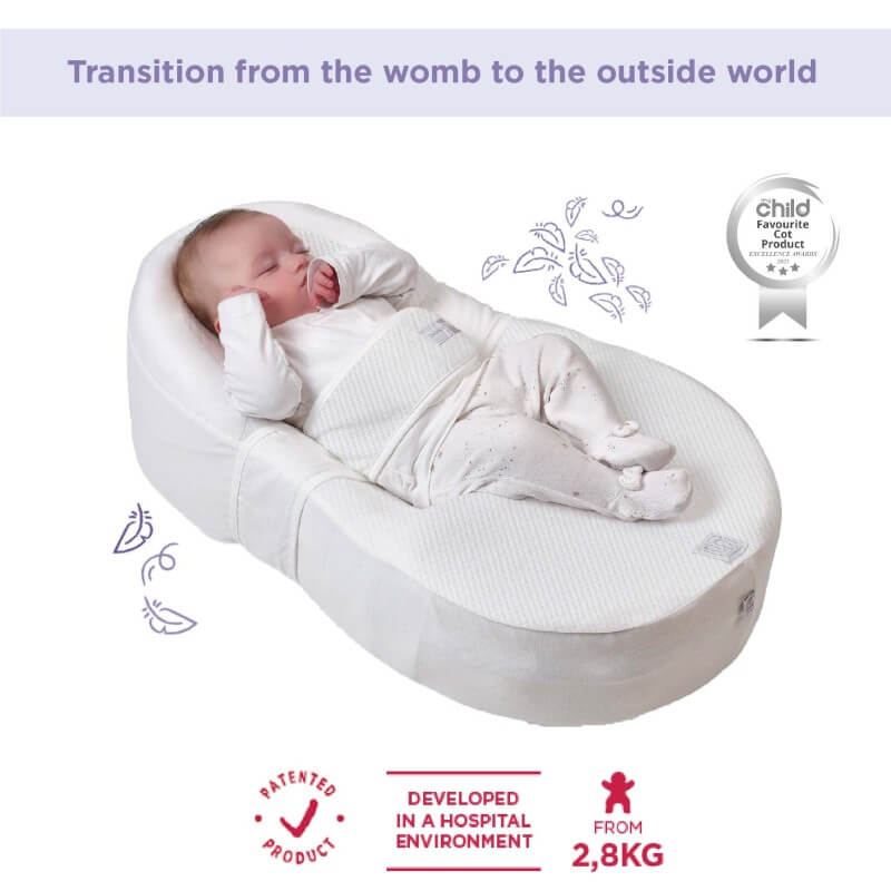 Red Castle | Cocoonababy Nest - White