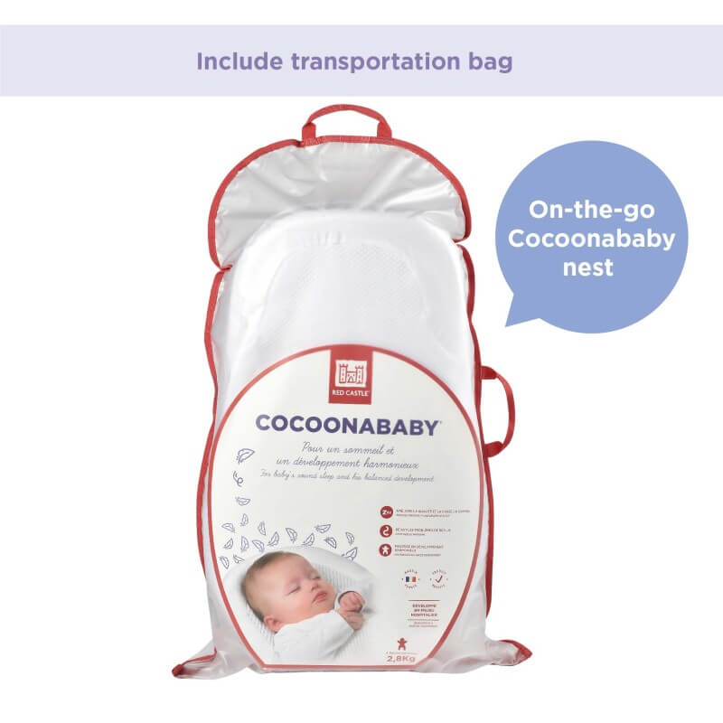 Red Castle | Cocoonababy Nest - White