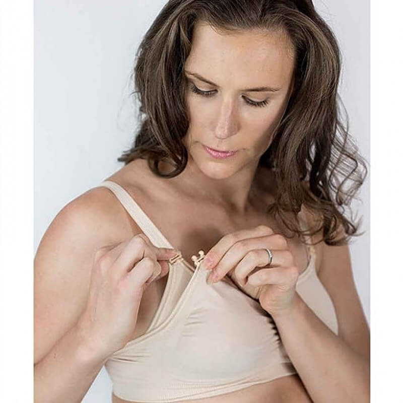 Cantaloop Nursing Bra (Tan) - Large