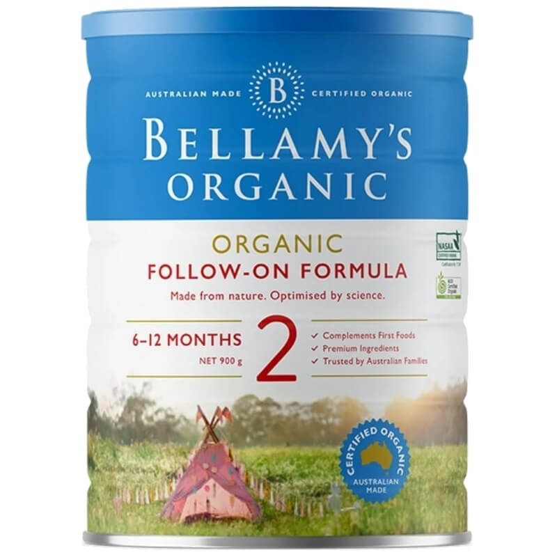 Bellamy's Organic Follow-On Formula Stage 2 (6-12 months) 900g