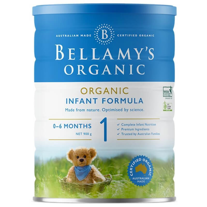Bellamy's Organic Infant Formula Stage 1 (0-6 months) 900g