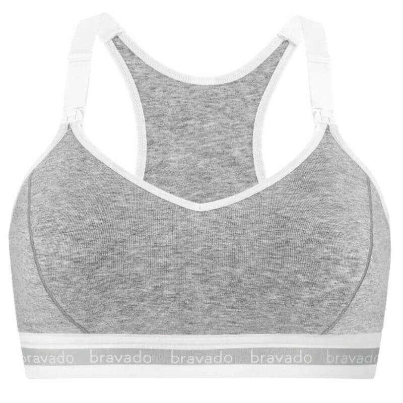 Bravado Designs Original Pumping and Nursing Bra Sustainable - Dove Heather