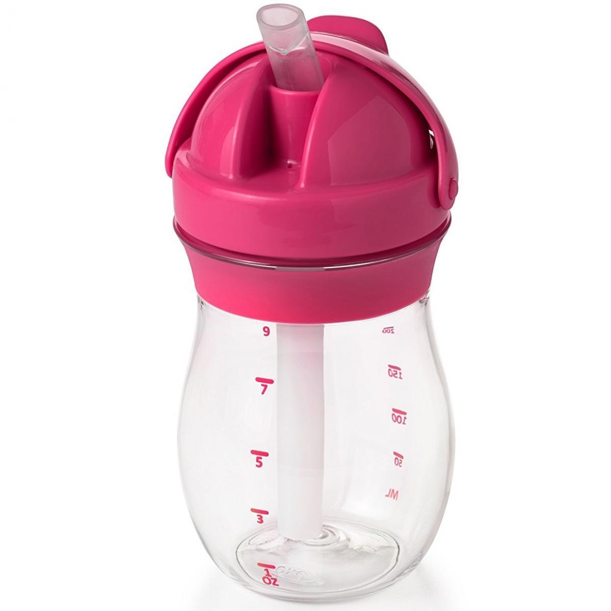 OXO Tot Transitions Straw Cup 9 oz - Pink