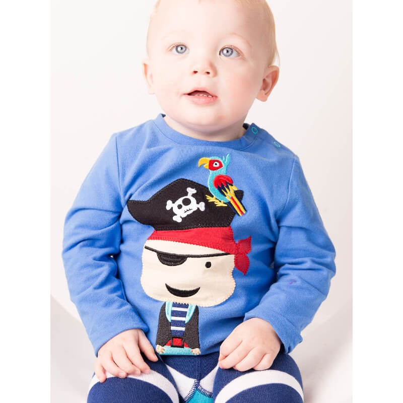Blade & Rose Percy The Pirate Top - 06-12 Months