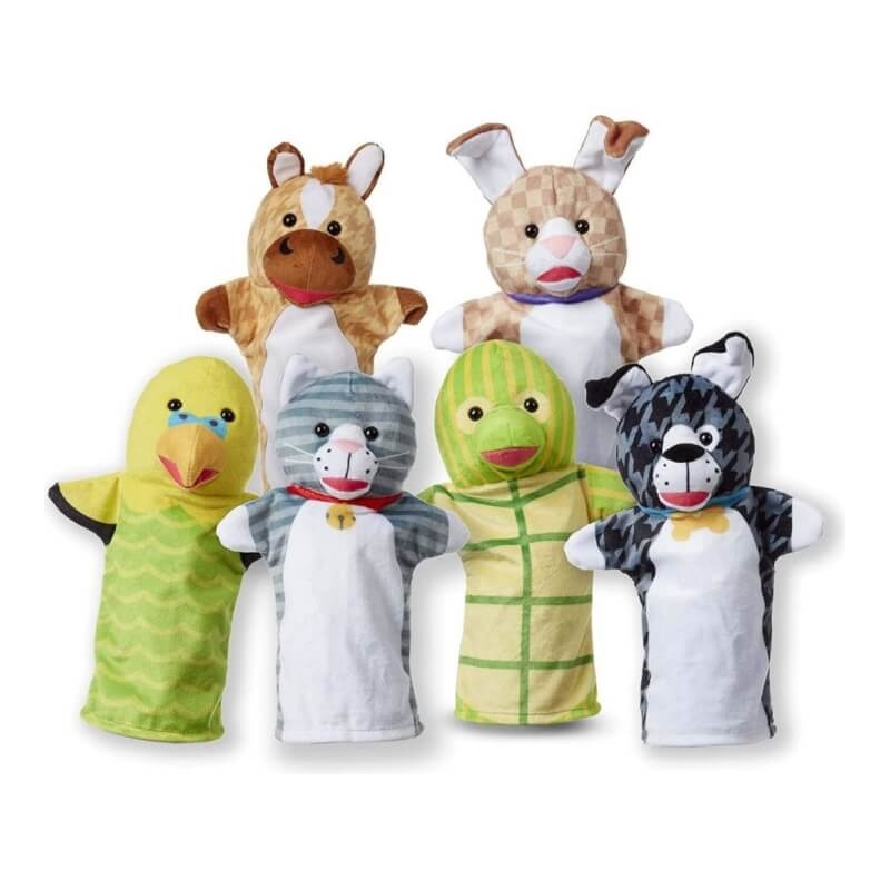 Melissa & Doug Pet Buddies Hand Puppets