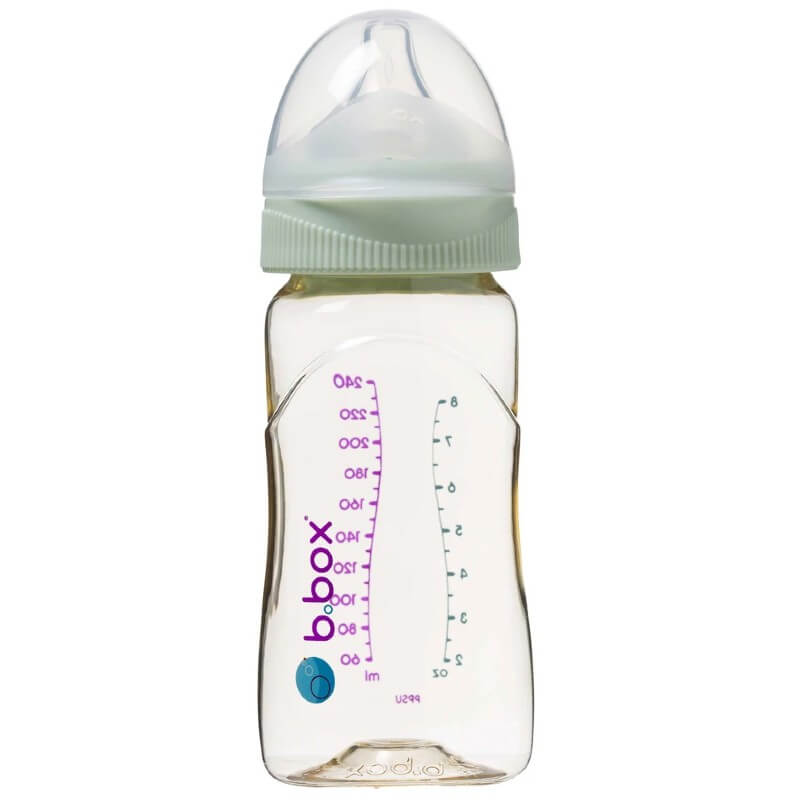 b.box PPSU Baby Bottle 240ml - Sage