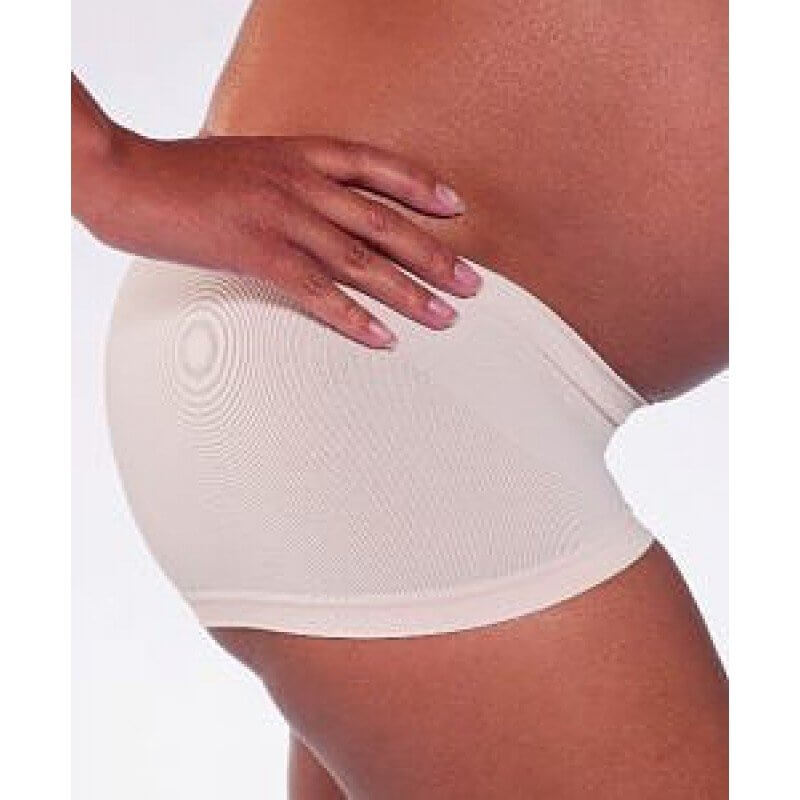 Cantaloop Pregnancy Hipsters (Tan) - Medium