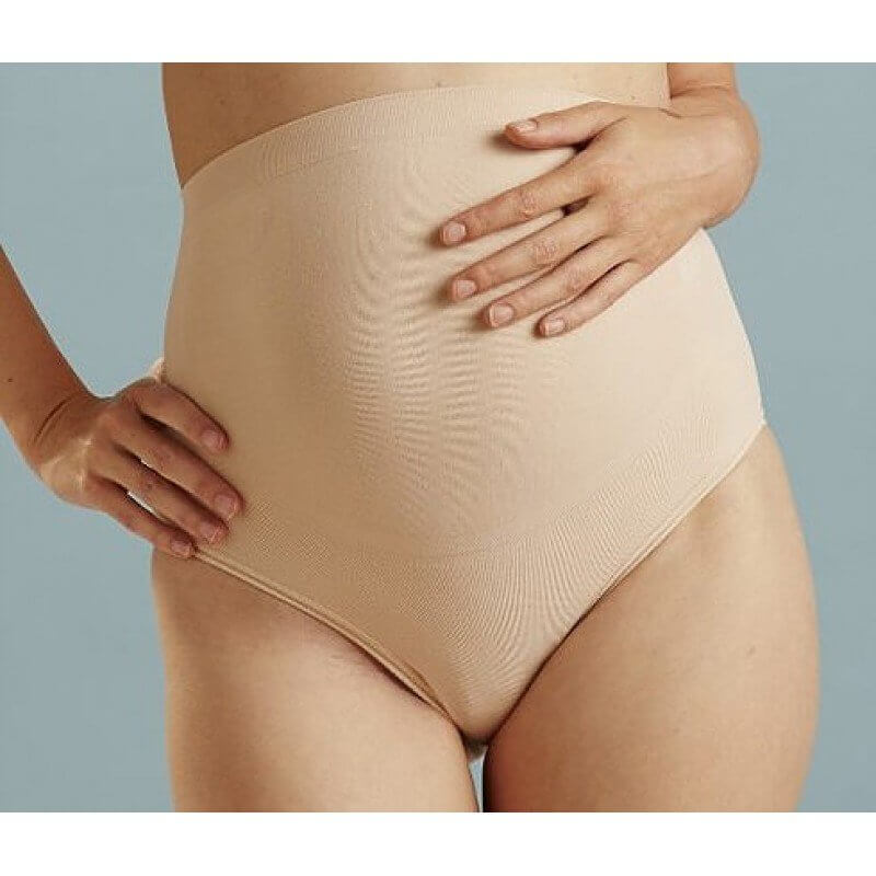Cantaloop Pregnancy Support Brief (Tan) - Medium