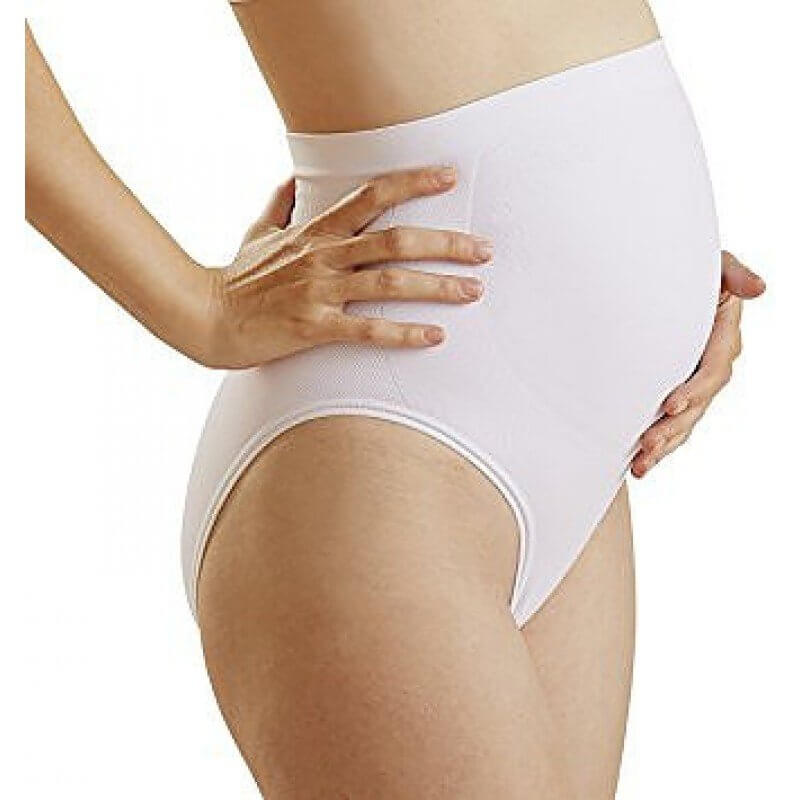 Cantaloop Pregnancy Support Brief (White) - Medium