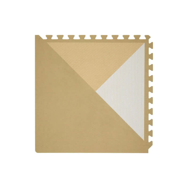 Toddlekind Premium Foam Playmats 120x180cm - Kyte Collection - Wheat