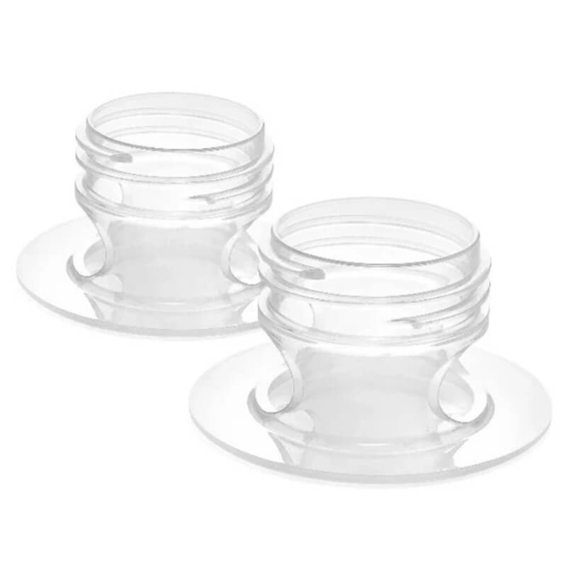 Lansinoh Pump-Into-Bag Pump Adapters 2-Pack