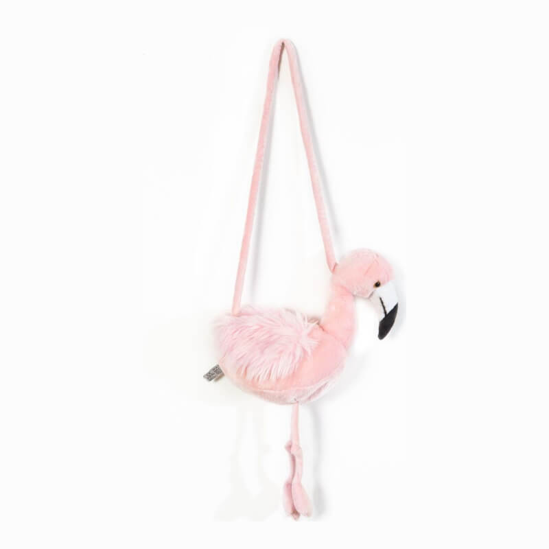 Wild & Soft Purse - Sophia the Flamingo